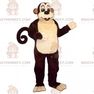 BIGGYMONKEY™ Mascot Costume Big Ape With Round Tail -