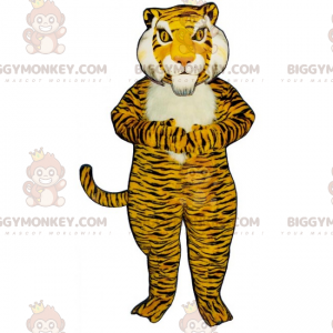 Costume de mascotte BIGGYMONKEY™ de grand tigre -