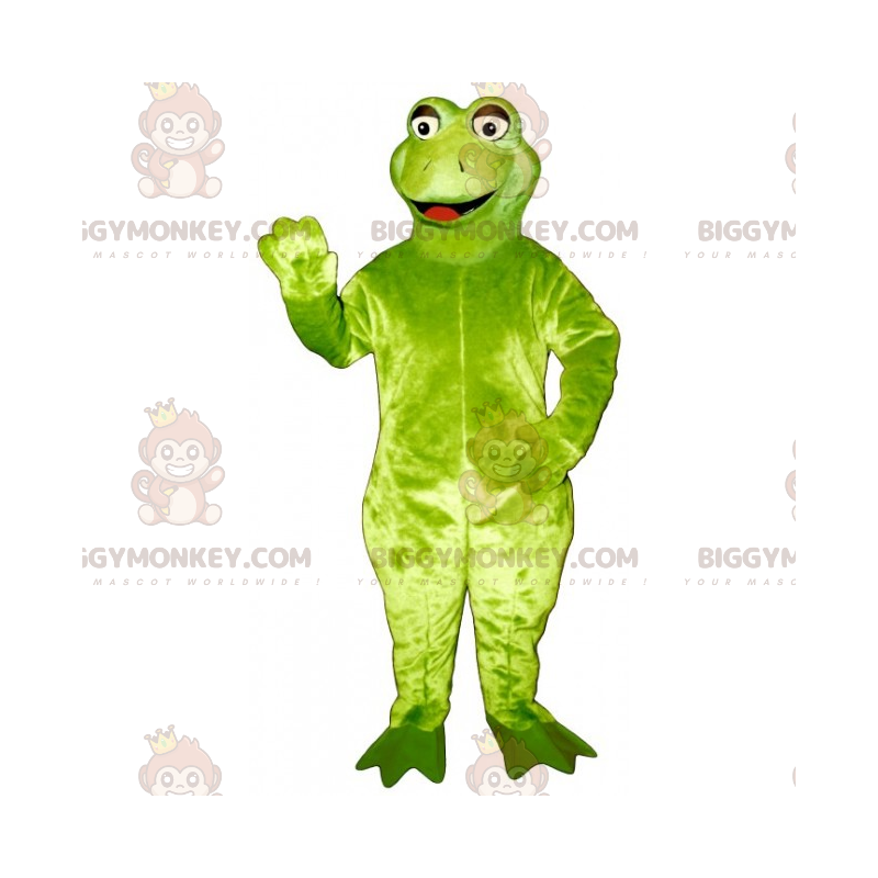 Stor leende groda BIGGYMONKEY™ maskotdräkt - BiggyMonkey maskot Stor leende groda BIGGYMONKEY™ maskotdräkt - BiggyMonkey maskot