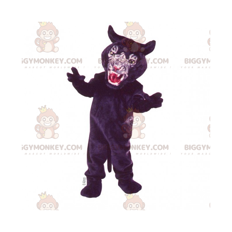 Iso musta pantteri BIGGYMONKEY™ maskottiasu - Biggymonkey.com Iso musta pantteri BIGGYMONKEY™ maskottiasu - Biggymonkey.com