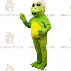 Disfraz de mascota de rana sonriente BIGGYMONKEY™ -
