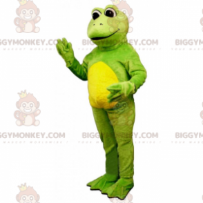 Kostým usmívající se žába BIGGYMONKEY™ maskota - Žabí maskoti - BIGGYMONKEY_015846 - BiggyMonkey.com