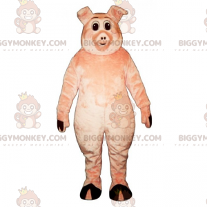 Costume de mascotte BIGGYMONKEY™ de gros cochon -