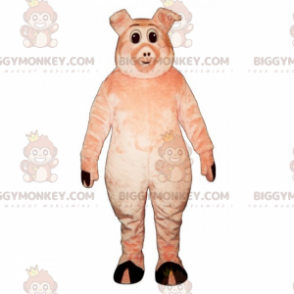 Costume de mascotte BIGGYMONKEY™ de gros cochon -