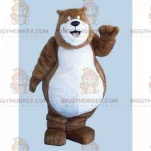 Kostium maskotka dużego uśmiechniętego misia BIGGYMONKEY™ -