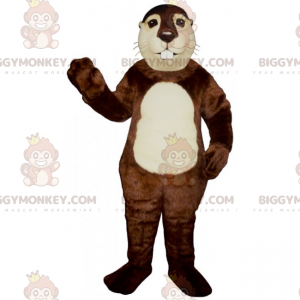 Kostým maskota White Bellied Hamster BIGGYMONKEY™ - Lesní zvířata - BIGGYMONKEY_015861 - BiggyMonkey.com