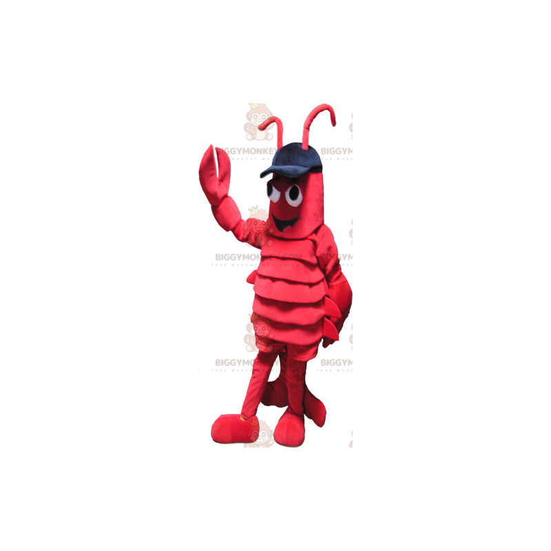 Lobster BIGGYMONKEY™ Mascot Costume with Cap - Biggymonkey.com