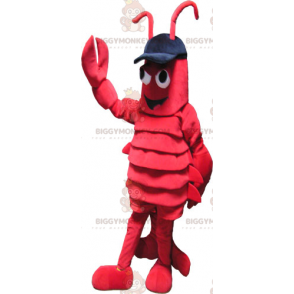 Hummer BIGGYMONKEY™ maskotkostyme med hette - Fiskemaskotter - BIGGYMONKEY_015879 - BiggyMonkey.com
