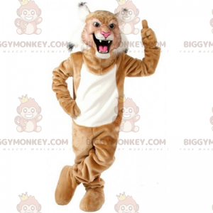 Bruin Jaguar BIGGYMONKEY™ mascottekostuum - Biggymonkey.com