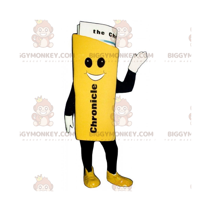 Smilende avis BIGGYMONKEY™ maskotkostume - Biggymonkey.com Smilende avis BIGGYMONKEY™ maskotkostume - Biggymonkey.com