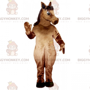 Braune Stute BIGGYMONKEY™ Maskottchen Kostüm - Biggymonkey.com