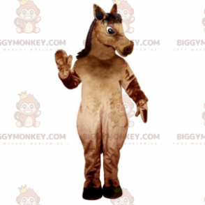 Kostým maskota hnědé klisny BIGGYMONKEY™ - Koňské maskoti - BIGGYMONKEY_015895 - BiggyMonkey.com