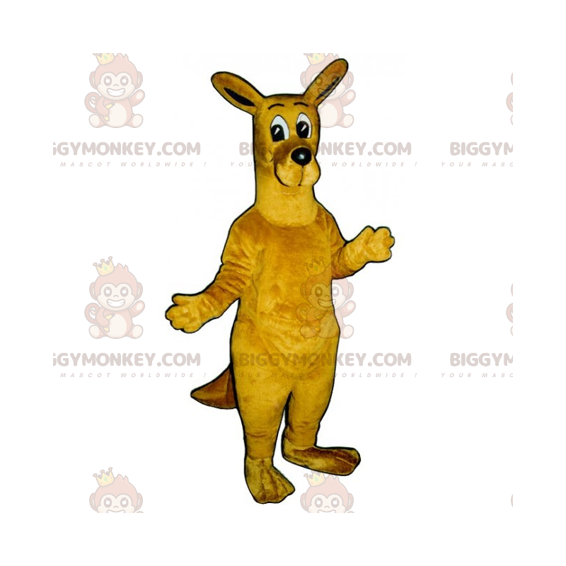Costume de mascotte BIGGYMONKEY™ de kangourou aux grands yeux - Costume de mascotte BIGGYMONKEY™ de kangourou aux grands yeux -