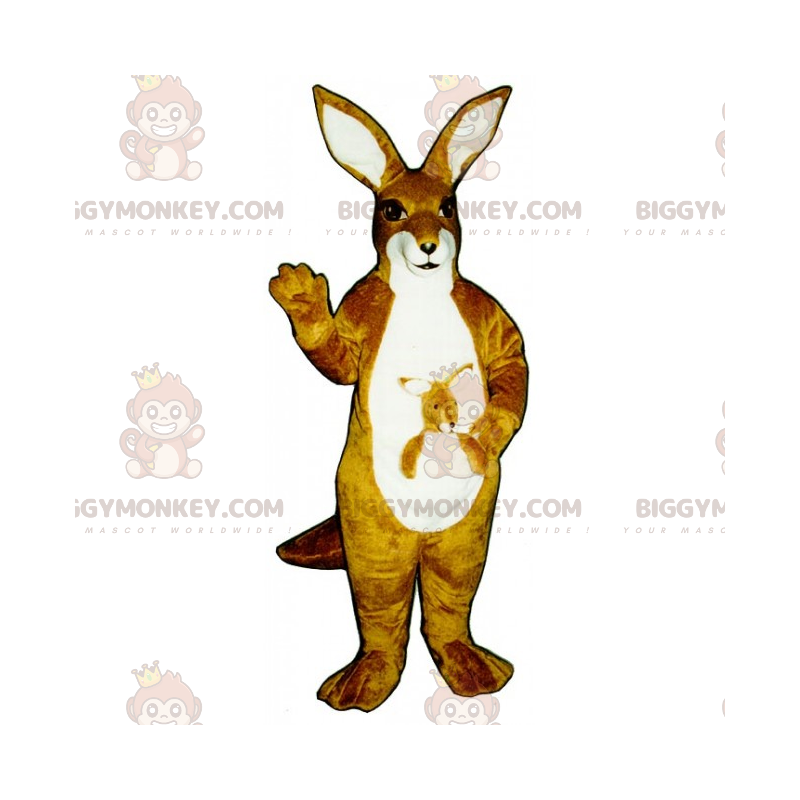 Kangaroo with Baby BIGGYMONKEY™ Mascot Costume - Biggymonkey.com