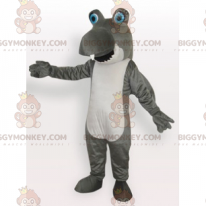 Costume de mascotte BIGGYMONKEY™ rigolote de requin gris et