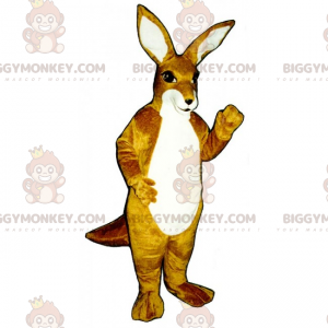 Lächelndes Känguru BIGGYMONKEY™ Maskottchen-Kostüm -