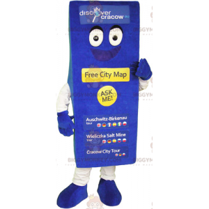 Costume de mascotte BIGGYMONKEY™ de Kiosque d'Informations -