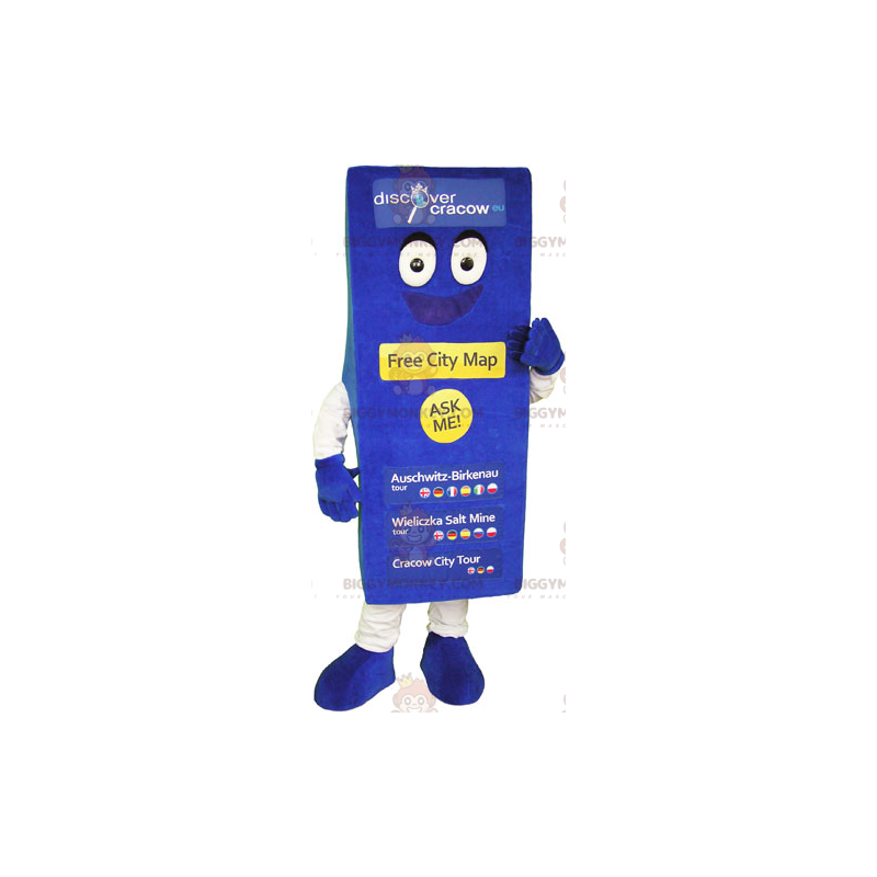 Costume de mascotte BIGGYMONKEY™ de Kiosque d'Informations -