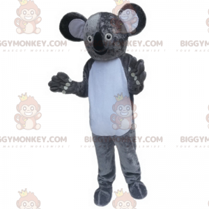Disfraz de mascota Koala BIGGYMONKEY™ con orejas grandes -