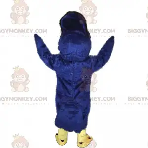 Jungle BIGGYMONKEY™ Maskottchenkostüm – Blauer Papagei -