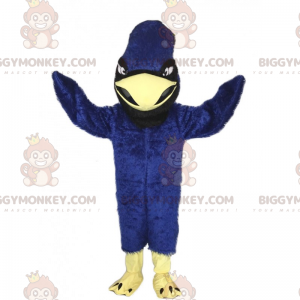 Jungle BIGGYMONKEY™ Maskottchenkostüm – Blauer Papagei -