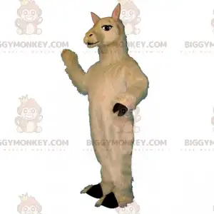 Λευκή στολή μασκότ BIGGYMONKEY™ Llama - Biggymonkey.com