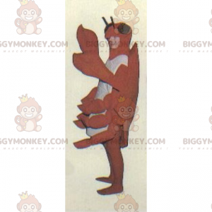 Disfraz de mascota BIGGYMONKEY™ de cangrejo de río -