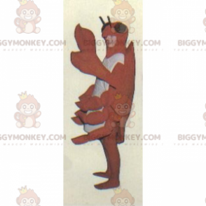 Disfraz de mascota BIGGYMONKEY™ de cangrejo de río -