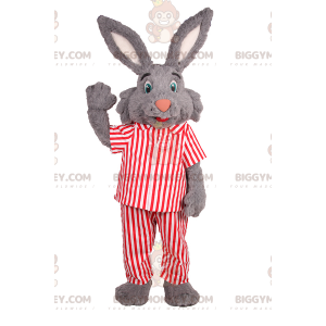Disfraz de mascota BIGGYMONKEY™ Conejito con orejas grandes y