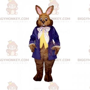 Kostým králík s kulatými brýlemi BIGGYMONKEY™ – Biggymonkey.com