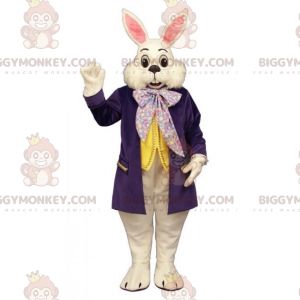 Alice in Wonderland White Rabbit BIGGYMONKEY™ maskottiasu -