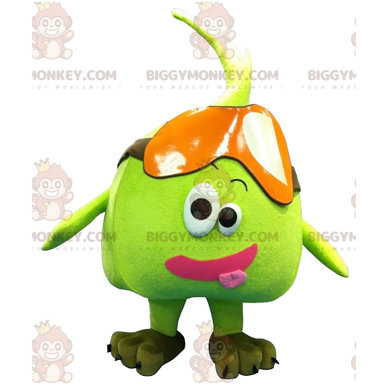 Giant Green Pear Apple BIGGYMONKEY™ Mascot Costume –