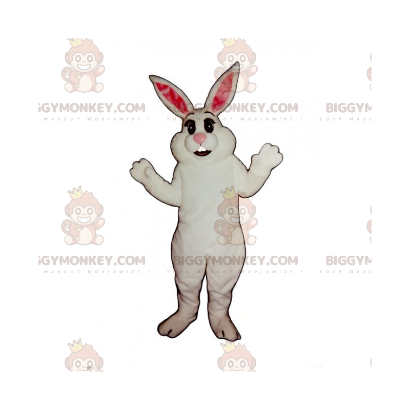 Klassisk hvid kanin BIGGYMONKEY™ maskotkostume - Biggymonkey.com Klassisk hvid kanin BIGGYMONKEY™ maskotkostume - Biggymonkey.com