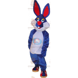 Στολή μασκότ Blue Rabbit BIGGYMONKEY™ - Μασκότ κουνελιού - BIGGYMONKEY_015965 - BiggyMonkey.com