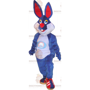 Blue Rabbit BIGGYMONKEY™ Maskotdräkt - BiggyMonkey maskot