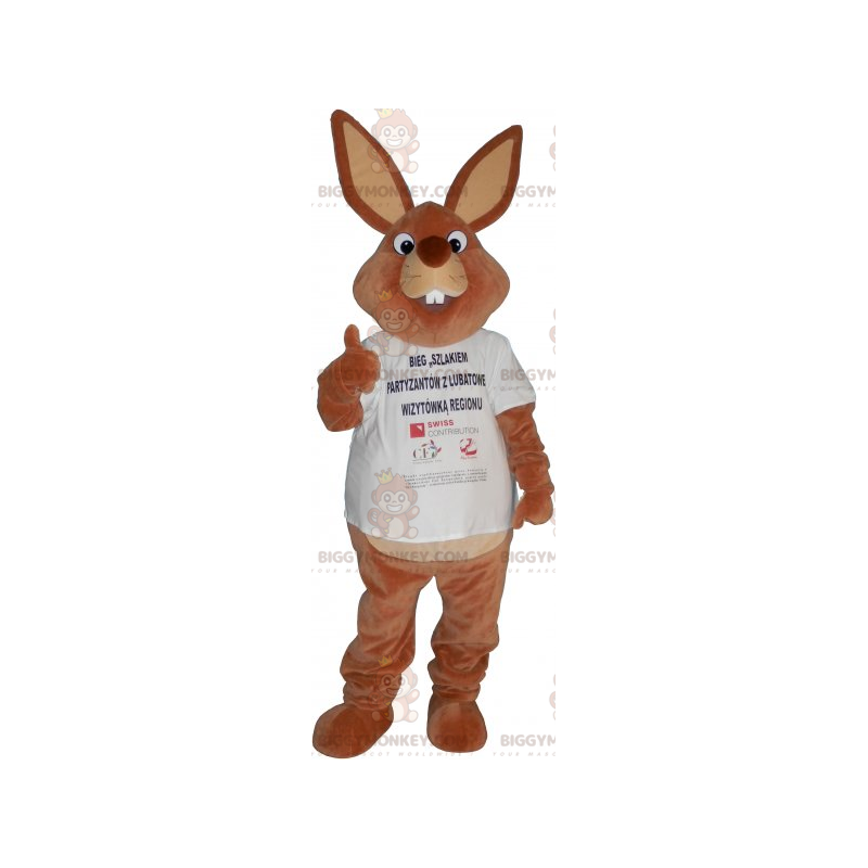 BIGGYMONKEY™ Rabbit T-paita maskottiasu - Biggymonkey.com BIGGYMONKEY™ Rabbit T-paita maskottiasu - Biggymonkey.com