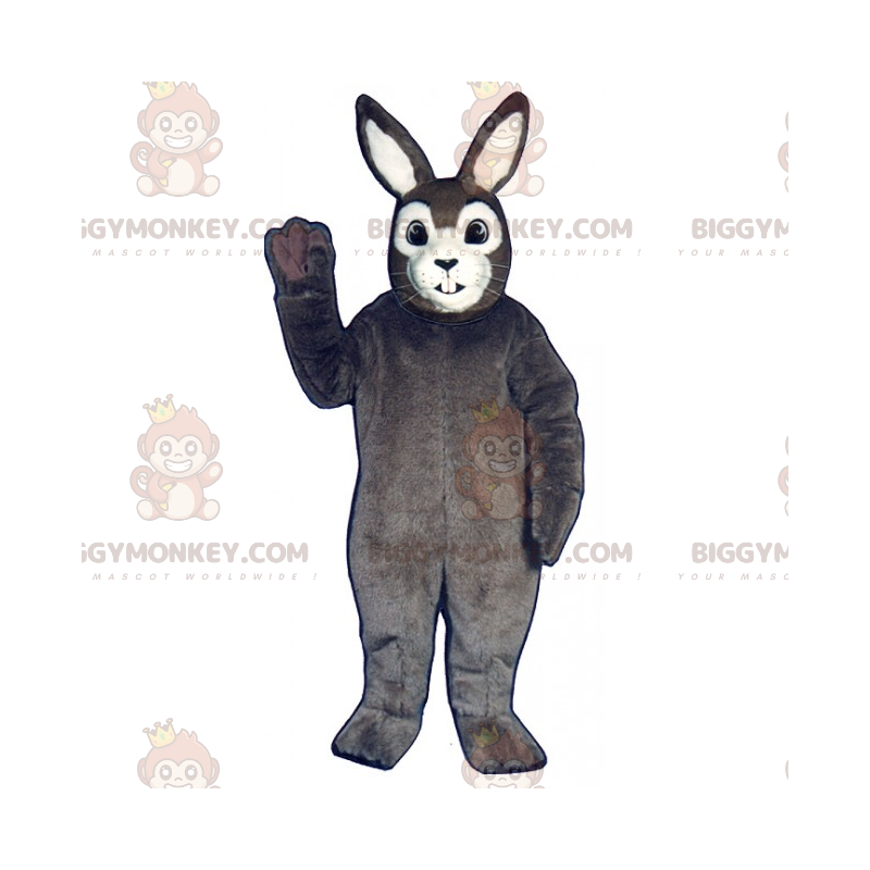 Kostium maskotka klasyczny szary królik BIGGYMONKEY™ - Kostium maskotka klasyczny szary królik BIGGYMONKEY™ -