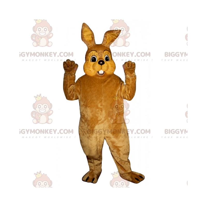 Big Eyed Brown Bunny BIGGYMONKEY™ maskotkostume - Kanin maskot - BIGGYMONKEY_015982 - BiggyMonkey.com