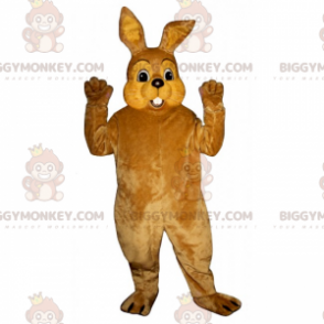 Big Eyed Brown Bunny BIGGYMONKEY™ Maskottchen-Kostüm -