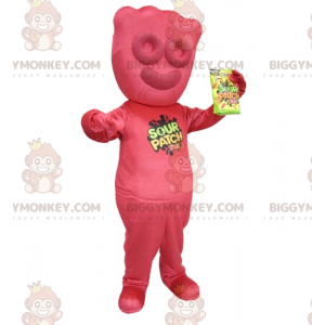 Giant Red Candy BIGGYMONKEY™ Mascot Costume - BIGGYMONKEY™ Sour