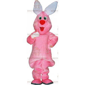 Plush Pink Bunny BIGGYMONKEY™ Mascot Costume - Biggymonkey.com