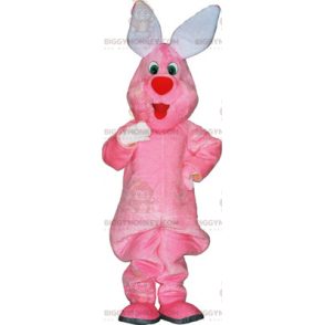 Plysch rosa kanin BIGGYMONKEY™ maskotdräkt - Kaninmaskot - BIGGYMONKEY_015991 - BiggyMonkey.com