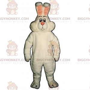 Kostium maskotka różowy króliczek i różowe uszy BIGGYMONKEY™ -