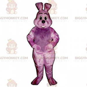 Fantasia de mascote de coelho roxo BIGGYMONKEY™ –