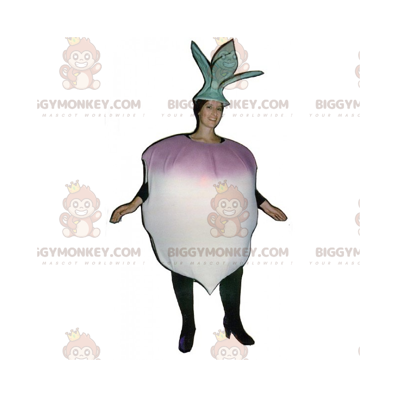 Vegetable BIGGYMONKEY™ Mascot Costume - Turnip - Biggymonkey.com
