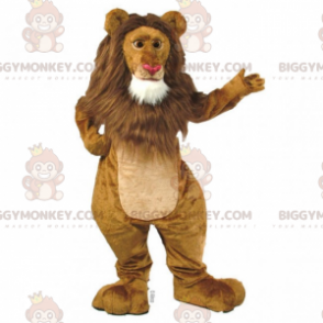 Big Mane Lion BIGGYMONKEY™ maskotkostyme - Løve maskoter - BIGGYMONKEY_016016 - BiggyMonkey.com