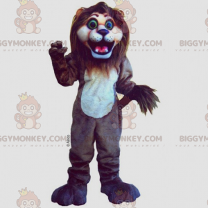 Lion x Big Paws BIGGYMONKEY™ maskotkostume - Løvemasker - BIGGYMONKEY_016020 - BiggyMonkey.com