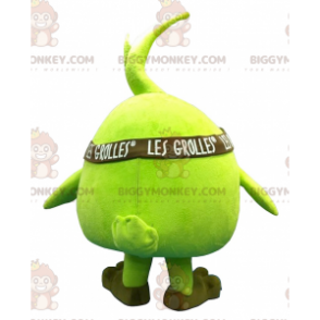 Giant Green Pear Apple BIGGYMONKEY™ maskottiasu - Hedelmän maskotti - BIGGYMONKEY_0193 - BiggyMonkey.com