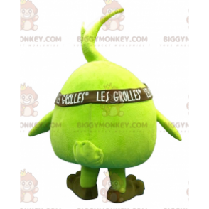 Kæmpe grøn pære æble BIGGYMONKEY™ maskot kostume -