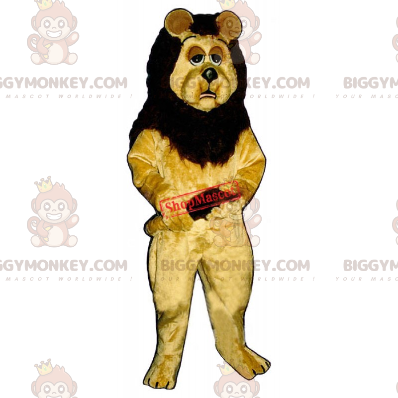 Στολή μασκότ Sleepy Lion BIGGYMONKEY™ - Μασκότ λιονταριών - BIGGYMONKEY_016041 - BiggyMonkey.com